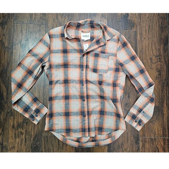 UpWest Echohemp Tencel Button Down Shirt - Men's Small - Picture 2 of 4